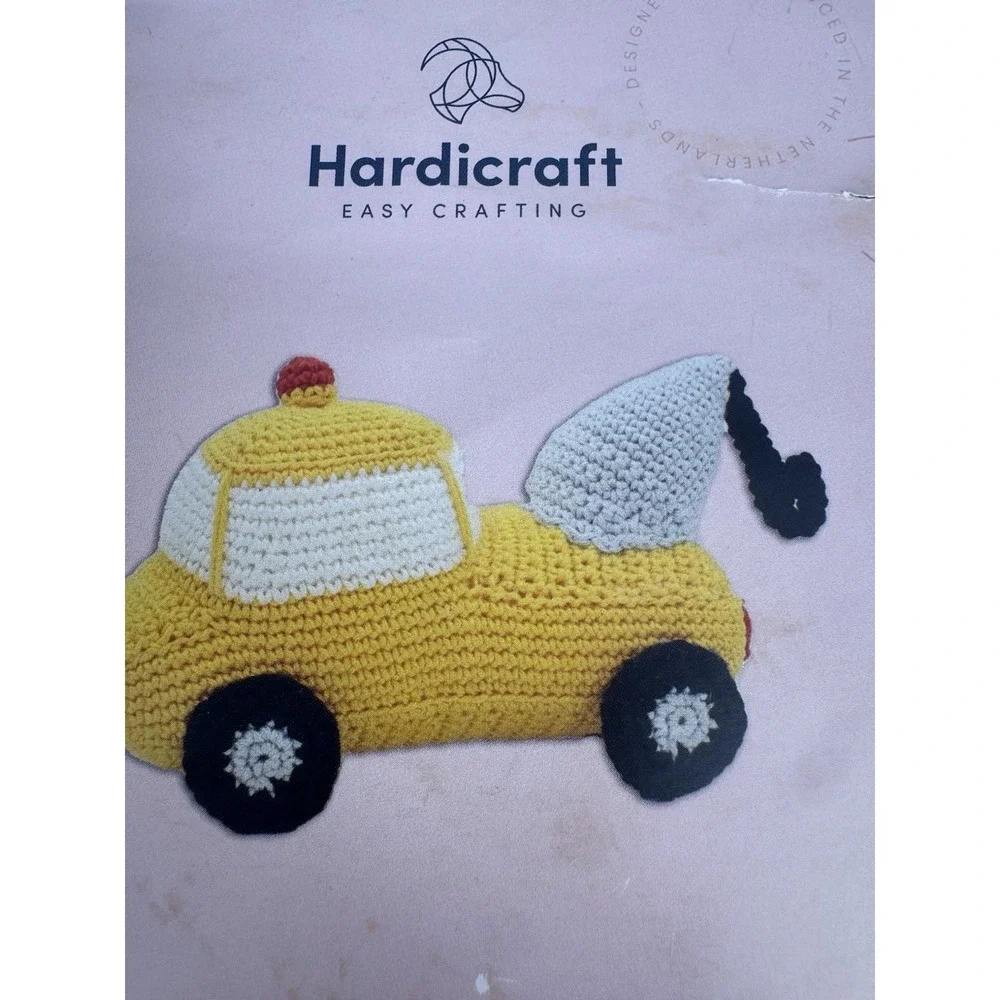 Hardicraft Tow‎ Truck Crochet Kit DIY Amigurumi Scheepjes Catona Yarn